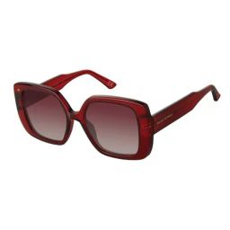 PRIVE REVAUX Burgundy Square UV Protection Sunglasses for Women-image-30