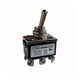 RS PRO Toggle Switch PCB Mount On-On 10 A, 2066988-28