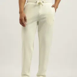 United Colors of Benetton Off White Regular Fit Trackpants-picture-16