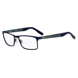 Hugo Blue Rectangular Eye Frame for Men-picture-5