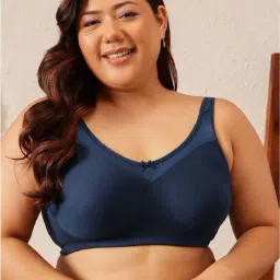 Clovia Blue Cotton T-Shirt Bra-image-98