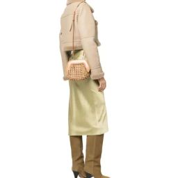Themoire Clay Gea Knots Shiny Cross Body Bag-image-6