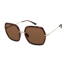PRIVE REVAUX Brown Rectangular UV Protection Sunglasses for Women-image-52