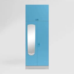 Godrej Interio Slimline Milky Blue Alloy Steel 2 Door Almirah (1 Year Warranty)-picture-30