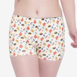 La Intimo Multi-Color Printed Punk Life Resort Beach Wear Boyshorts-image-88