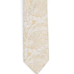 Arrow White Floral Tie , Pocket Square & Cufflinks Gift Set-picture-38