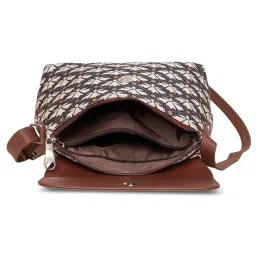 ZOUK Multicolor Printed Cross Body Bag image 3