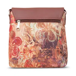 ZOUK Multicolor Printed Cross Body Bag image 3