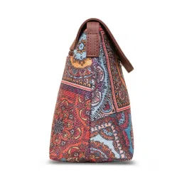 ZOUK Multicolor Printed Cross Body Bag image 5