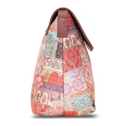ZOUK Multicolor Printed Cross Body Bag image 5