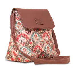 ZOUK Multicolor Printed Cross Body Bag image 2