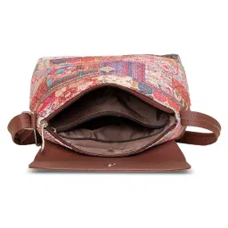 ZOUK Multicolor Printed Cross Body Bag image 3