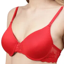 Cukoo Red Full Coverage Padded Everyday Bra image 5