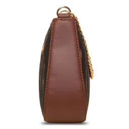 ZOUK Black Printed Shoulder Bag image 5