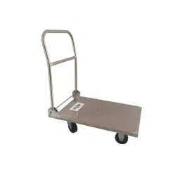 Voltz 150 Kg Capacity Moving Platform SS Hand Trolley with 360 Degree Swivel Wheel PH150S-picture-11