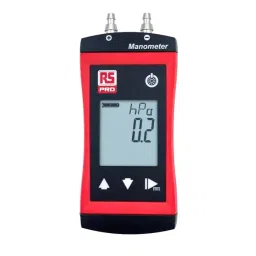 RS PRO RS 1113 Differential Manometer With 2 Pressure Port/s, Max Pressure Measurement 0.02bar UKAS Model No 2050977-29