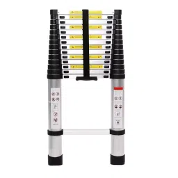 Welbuilt 4.42 m (14.5 Ft) (4.4 m) 15 Step Stainless Steel Telescopic Ladder-14
