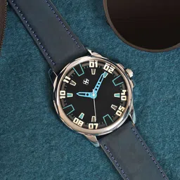 BIG SHOT Men Brass Embellished Dial & Leather Straps Analogue Watch BSM073D-image-43