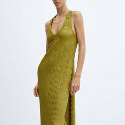 MANGO Sheath Maxi Dress-image-10