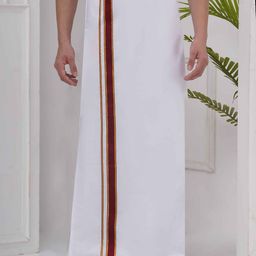 Sethukrishna Mens Regular Cotton Dhoti-image-86