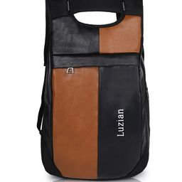 Luzian Men Colourblocked Padded Backpack-37