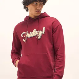 THE BEAR HOUSE Men Embellished Hooded Sweatshirt-picture-43