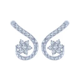 P.C. Chandra Jewellers 14 kt Gold & Diamond Earrings-image-78