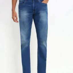 Allen Solly Blue Regular fit Solid Casual Jeans-image-78
