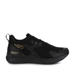 Campus Men's Simon Pro Black Running Shoes image 1