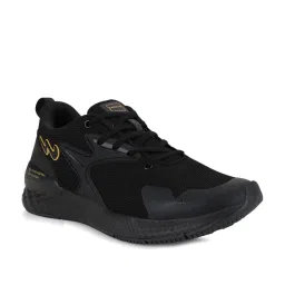Campus Men's Simon Pro Black Running Shoes image 2
