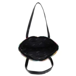 KLEIO Multicolor Printed Medium Tote Handbag image 4