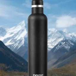 Pexpo Black Knight Stainless Steel Vacuum Insulated Water Bottle (1000 ml)-image-23