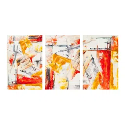 999Store Multicolor Abstract Art 3 Frame Canvas Paintings image 2
