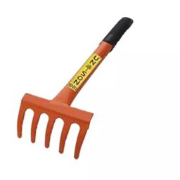 Unison Black and Orange Plastic Baby Rake, 1168-image-11