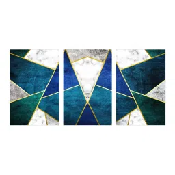 999Store Multicolor Abstract Art 3 Frame Canvas Paintings image 2