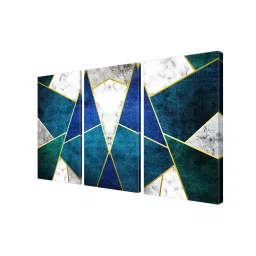 999Store Multicolor Abstract Art 3 Frame Canvas Paintings image 3