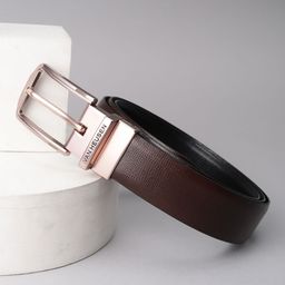 Van Heusen Men Textured Leather Formal Belt-image-54