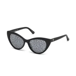 Guess GUS75655302CSG Grey Cat Eye Sunglasses-picture-47