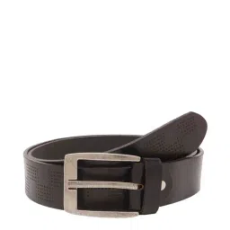 Spykar Black Cut Work Waist Belt for Men-21