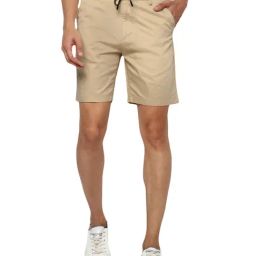 Forever 21 Beige Cotton Regular Fit Shorts-image-43