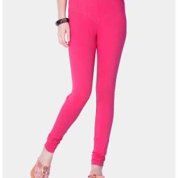 Dollar Missy Pink Cotton Leggings-picture-23