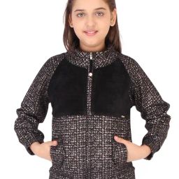 Cutecumber Kids Black Printed Sweatshirt-image-28