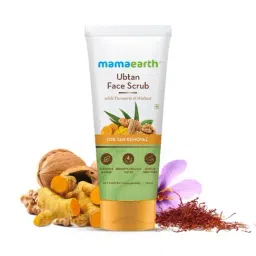 Mamaearth Ubtan Turmeric & Walnut Scrub - 100 gm-82