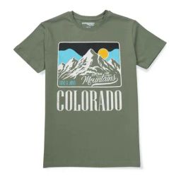 Gini & Jony Kids Green Printed T-Shirt-image-51