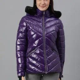 Woods Purple Padded Jacket-30