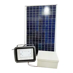SOLARICA 30 W Solar Flood Lights with 30 Ah Lithium Ion Battery and 60 W Polycrystaline Panel-picture-0