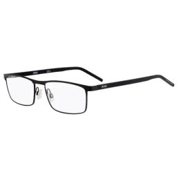 Hugo Matte Black Rectangular Eye Frame for Men-picture-11