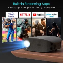 Portronics Grey Beem 490 Smart LED Projector image 2