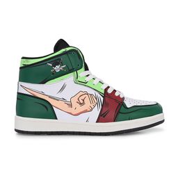 AfroJack Men Printed Round Toe Memory Foam Sneakers image 4