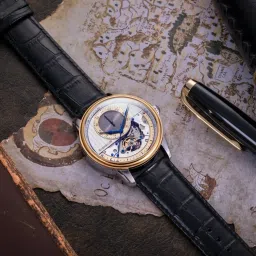 EARNSHAW ES-8085-06 Longitude Regulator Open Heart Analog Watch for Men image 1